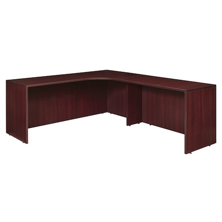 Regency Corner Desk Right Corner Credenza, 47" Rtn, Legacy71", 72" D X 29" H, 71" W X Melamine Laminate LLDSCR712447MH